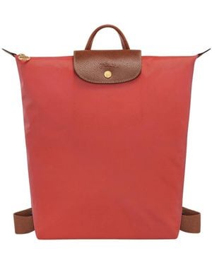 Longchamp M Le Pliage Original Rucksack - Rot