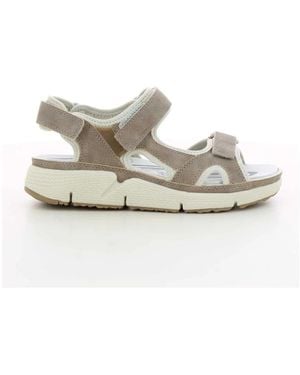 Allrounder Flat Sandals - Metálico