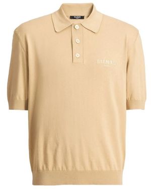 Balmain Polo Shirts - Neutro
