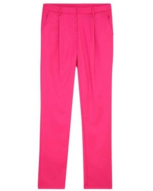 Silvian Heach Slim-Fit Trousers - Pink