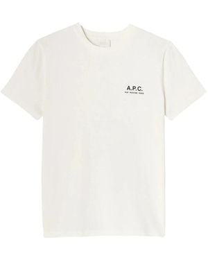 A.P.C. T-Shirts - White