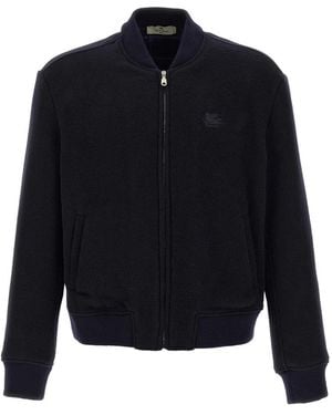 Etro Bomber Jackets - Blue