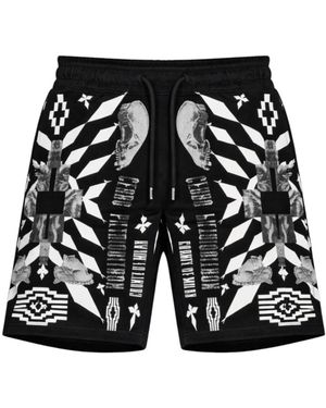 Marcelo Burlon Bermuda Shorts - Zwart