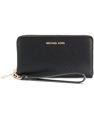 Michael Kors Folio Lang Wallet - Schwarz