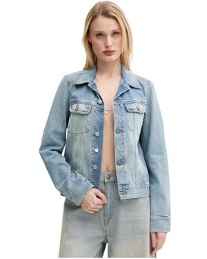 MM6 by Maison Margiela Denim Jacket - Blauw