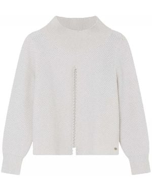 GUSTAV Round-Neck Knitwear - White