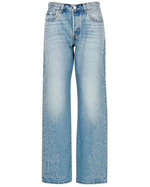 Levi's Wide Jeans - Blauw