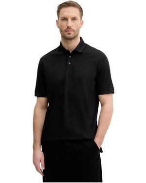 ARMANI EXCHANGE Tops ,Zwart ,Katoen Katoenen Poloshirt