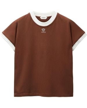 Versace T-Shirts - Brown