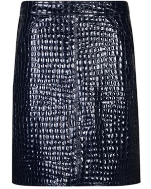 Tom Ford Leather Skirts - Blue