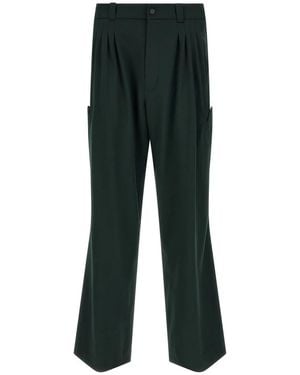Kiko Kostadinov Wide Trousers - Green