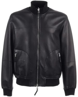 The Jack Leathers Leather Jackets - Black