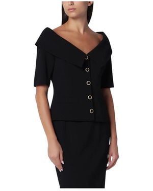 Alessandra Rich Blazers - Negro