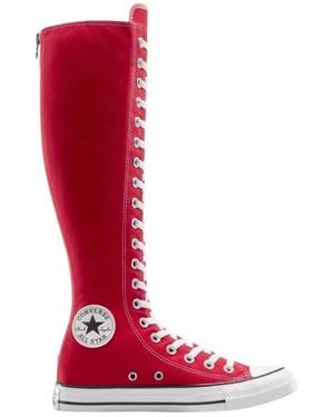 Converse Extra Lange Veterschoenen - Rood