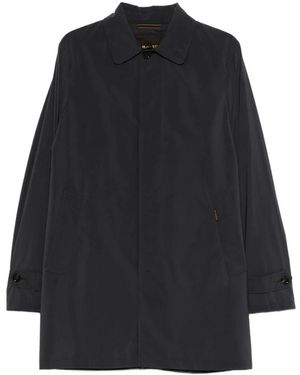 Moorer Single-Breasted Coats - Negro