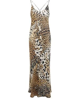 Roberto Cavalli Maxi Dresses - Metallizzato