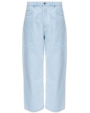 Maison Kitsuné Straight Jeans - Azul