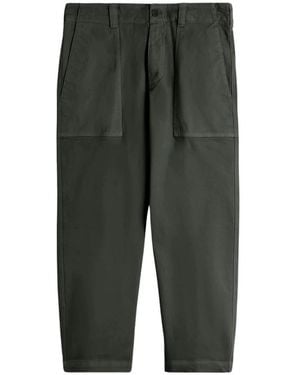Aspesi Cropped Trousers - Green