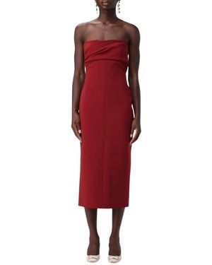 Philosophy Di Lorenzo Serafini Midi Dresses - Rosso