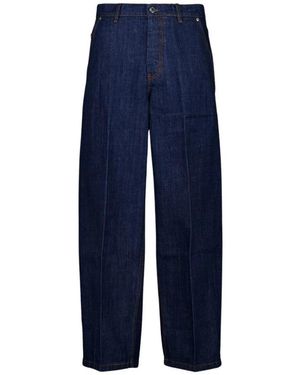 Ami Paris Loose Fit Jeans - Blue