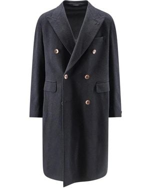 Tagliatore Double-Breasted Coats - Nero