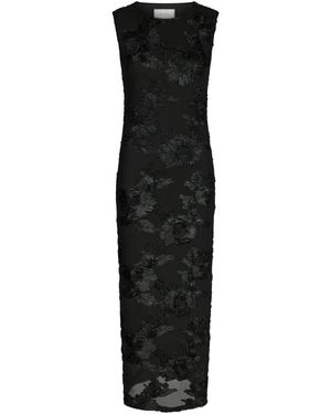 Neo Noir Maxi Dresses - Zwart
