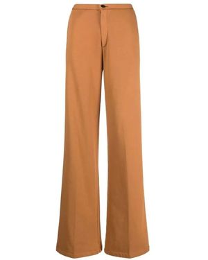 forte_forte Wide Trousers - Brown