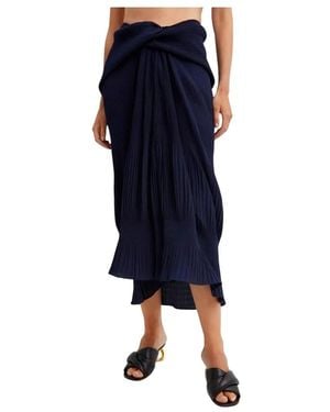 JW Anderson Midi Skirts - Blue