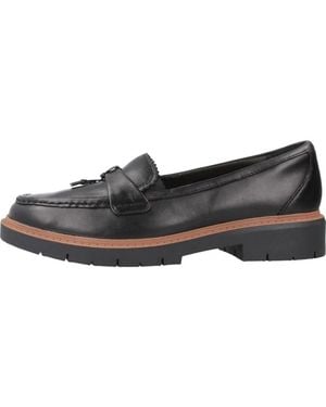Clarks Schoenen ,Zwart ,Leer Westlynn Bella