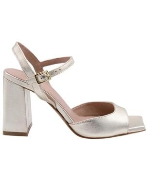 Scapa High Heel Sandals - White