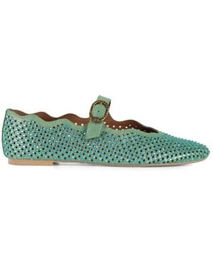 Kurt Geiger Ballerinas - Green