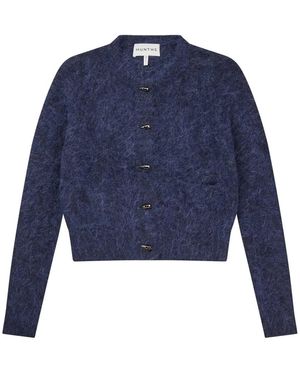 Munthe Truien & Vesten ,Blauw ,Katoen Tupper Knit