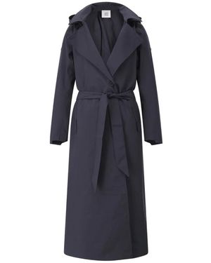 Scandinavian Edition Trench Coats - Blue