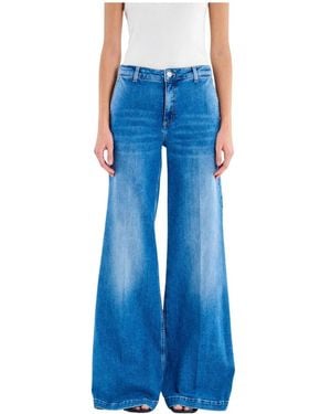 ViCOLO Wide Jeans - Azul