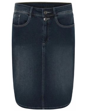 Cro Denim Skirts - Azul