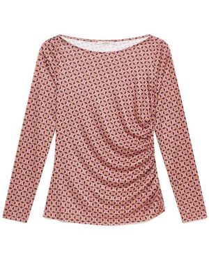 Maliparmi Long Sleeve T-Shirts - Red