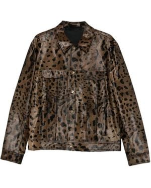 Salvatore Santoro Leather Jackets - Green