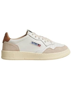 Autry Medalist Low Sneakers - Natur