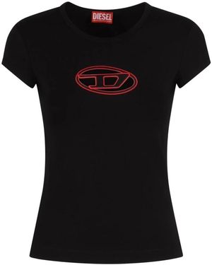 DIESEL T-Angie T-Shirt - Zwart