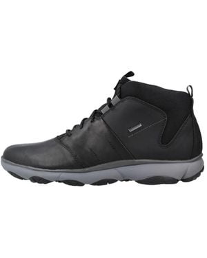 Geox Lace-Up Boots - Nero