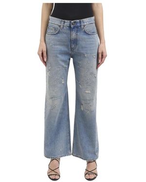 Haikure Flared Jeans - Blue