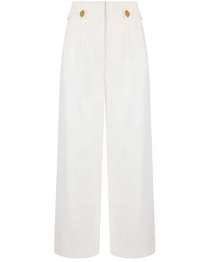 Moschino Wide Trousers - White