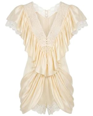 Chloé Playsuits - Neutro