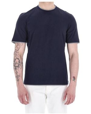 Brunello Cucinelli T-Shirts - Azul