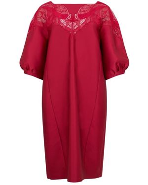 Alberta Ferretti Midi Dresses - Red