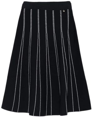 Liu Jo Midi Skirts - Black