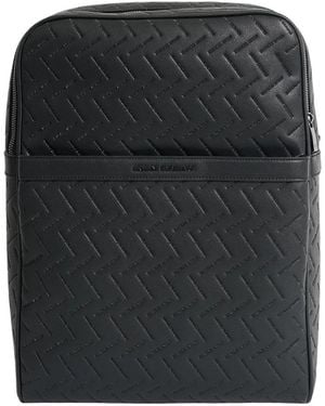 ARMANI EXCHANGE Backpacks - Black