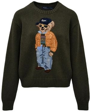 Polo Ralph Lauren Round-Neck Knitwear - Green