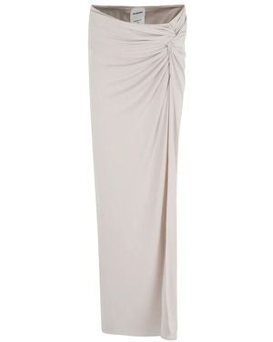 ANDAMANE Maxi Skirts - Gray