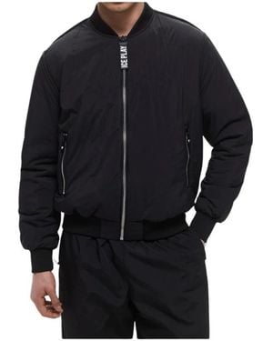 Ice Play Bomber Jackets - Black